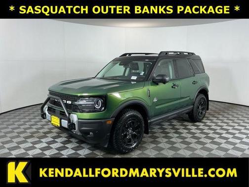 Eruption Green Metallic 2025 Ford Bronco Sport Outer Banks