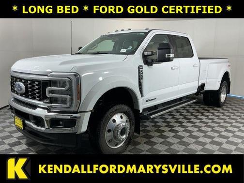 Oxford White 2025 Ford F-450 Lariat