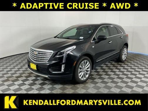 Stellar Black Metallic 2019 Cadillac XT5 Platinum