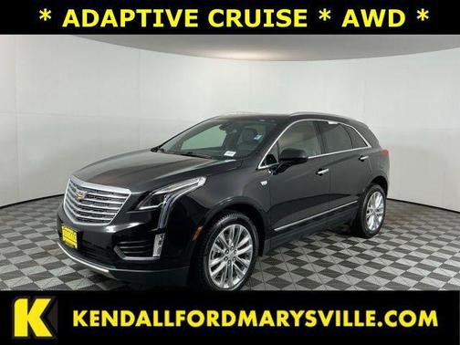 Stellar Black Metallic 2019 Cadillac XT5 Platinum