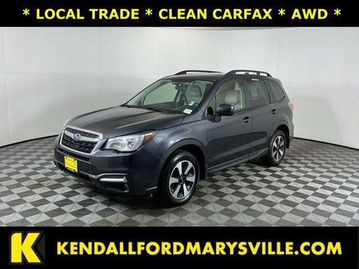 Dark Gray Metallic 2018 Subaru Forester 2.5i Premium