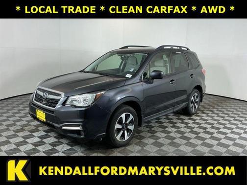 Dark Gray Metallic 2018 Subaru Forester 2.5i Premium