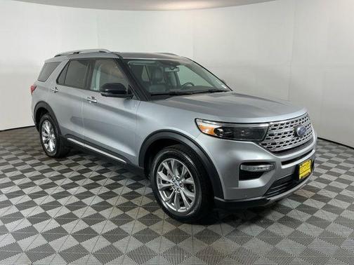 Iconic Silver Metallic 2023 Ford Explorer Limited