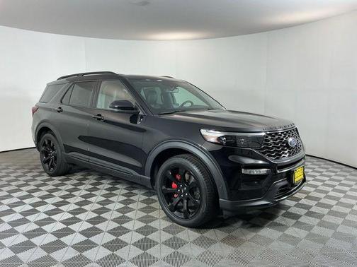 Agate Black Metallic 2023 Ford Explorer ST