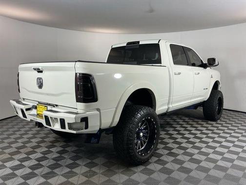 Pearl White 2019 RAM 2500 Limited Crew Cab 4x4 6'4' Box