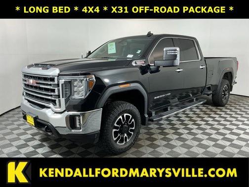 Onyx Black 2020 GMC Sierra 3500 SLT