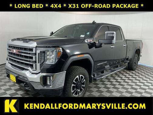 Onyx Black 2020 GMC Sierra 3500 SLT