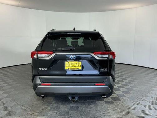 Midnight Black Metallic 2020 Toyota RAV4 Hybrid Limited