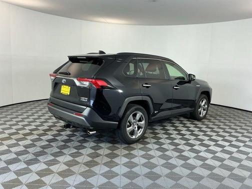 Midnight Black Metallic 2020 Toyota RAV4 Hybrid Limited