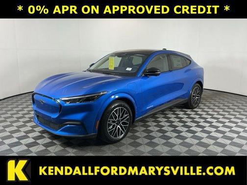 Velocity Blue Metallic 2025 Ford Mustang Mach-E Premium