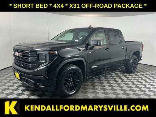 Onyx Black 2023 GMC Sierra 1500 Elevation