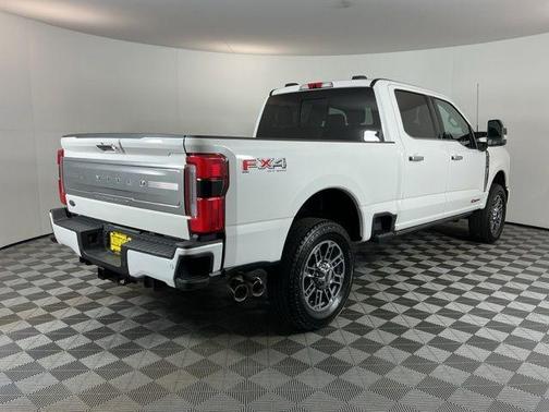 Star White Metallic Tri-Coat 2024 Ford F-350 Limited