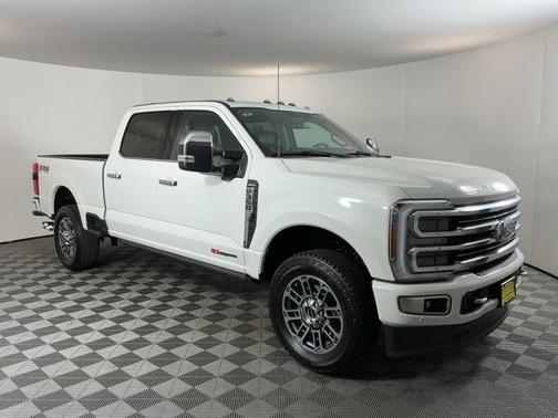 Star White Metallic Tri-Coat 2024 Ford F-350 Limited