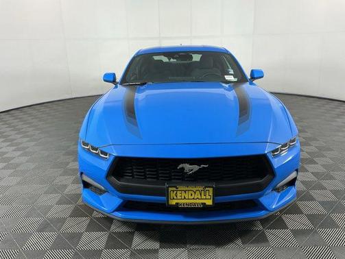 Grabber Blue 2024 Ford Mustang EcoBoost