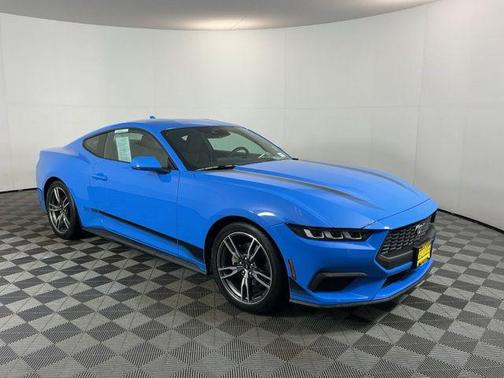 Grabber Blue Metallic 2024 Ford Mustang EcoBoost