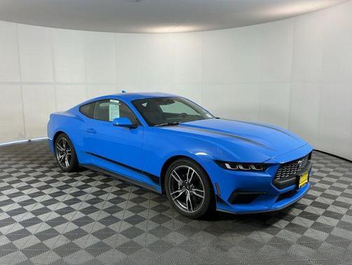 Grabber Blue 2024 Ford Mustang EcoBoost