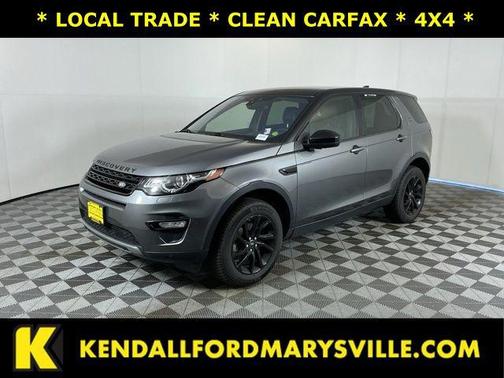 Silver 2017 Land Rover Discovery Sport HSE