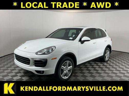 White 2017 Porsche Cayenne Cayenne