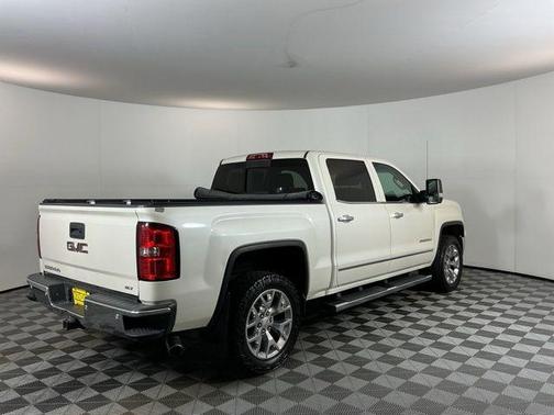 White Diamond Clearcoat 2015 GMC Sierra 1500 SLT