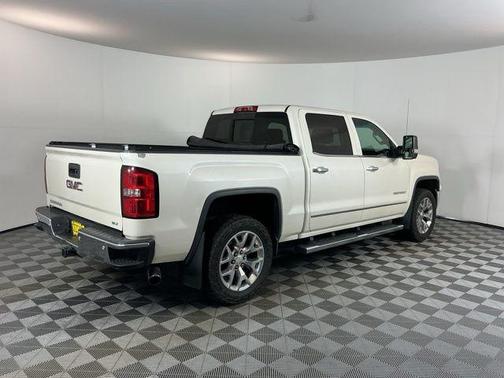 White Diamond Clearcoat 2015 GMC Sierra 1500 SLT