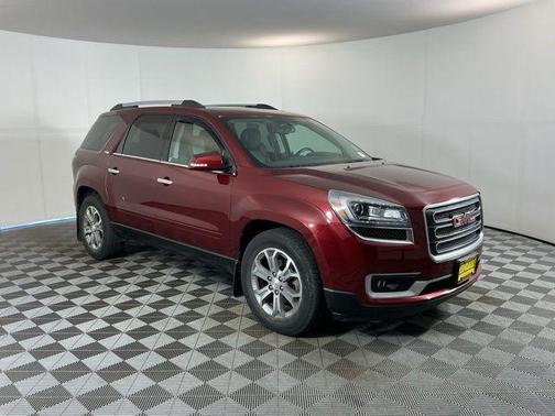 Crimson Red 2015 GMC Acadia SLT-2