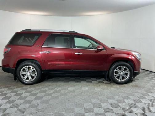 Crimson Red 2015 GMC Acadia SLT-2