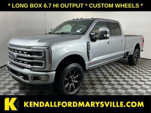 Iconic Silver Metallic 2024 Ford F-350 Platinum