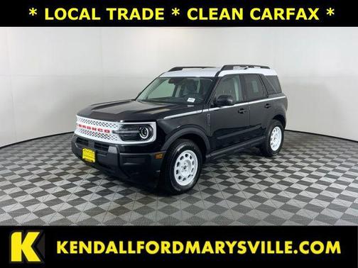 Shadow Black 2025 Ford Bronco Sport Heritage