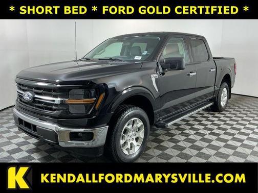 Agate Black Metallic 2025 Ford F-150 XLT