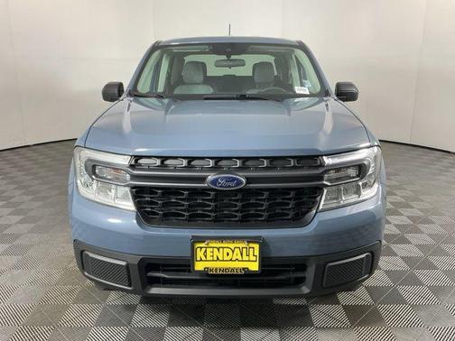 Azure Gray Metallic Tri-Coat 2024 Ford Maverick XLT