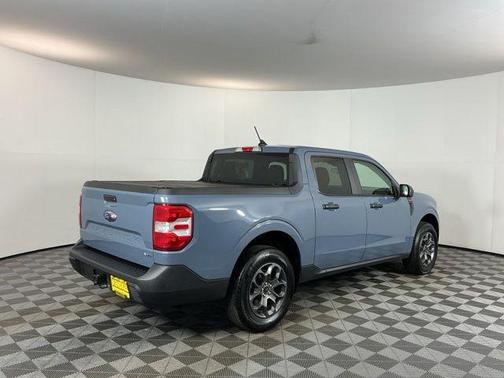 Azure Gray Metallic Tri-Coat 2024 Ford Maverick XLT