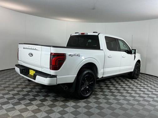White 2025 Ford F-150 Platinum