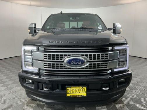 Agate Black Metallic 2019 Ford F-350 Platinum