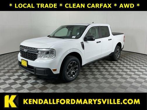 Oxford White 2022 Ford Maverick XLT