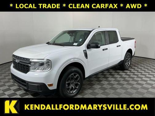 Oxford White 2022 Ford Maverick XLT