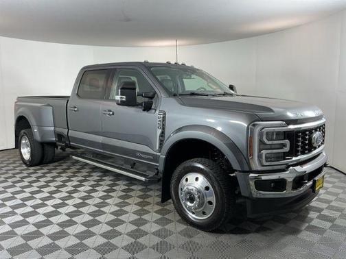 Grey 2025 Ford F-450 Lariat