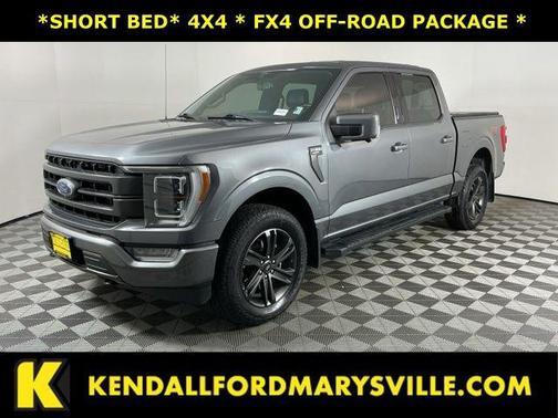 Gray Metallic 2021 Ford F-150 Lariat