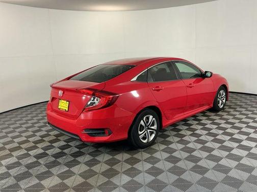 Red 2016 Honda Civic LX