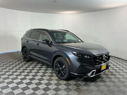 Urban Gray Pearl 2024 Honda CR-V Hybrid Sport Touring AWD