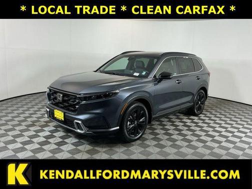 Urban Gray Pearl 2024 Honda CR-V Hybrid Sport Touring AWD