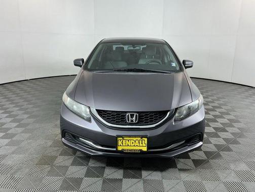 Modern Steel Metallic 2015 Honda Civic LX