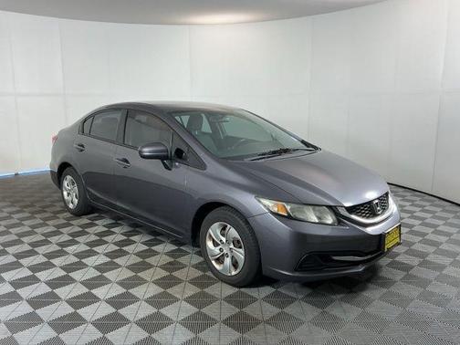 Modern Steel Metallic 2015 Honda Civic LX