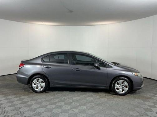 Modern Steel Metallic 2015 Honda Civic LX