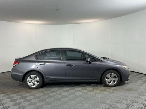 Modern Steel Metallic 2015 Honda Civic LX