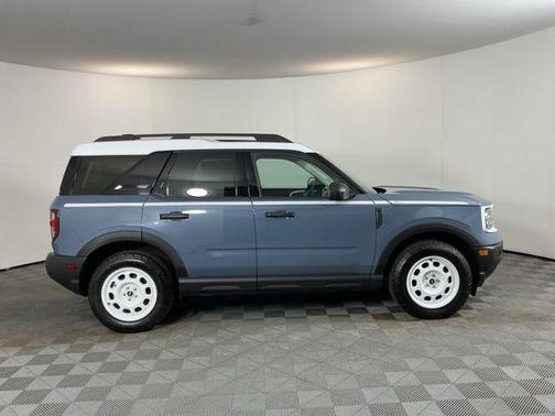 Azure Gray Metallic Tri-Coat 2025 Ford Bronco Sport Heritage
