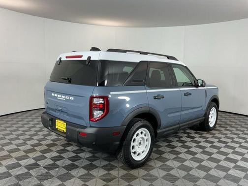 Azure Gray Metallic Tri-Coat 2025 Ford Bronco Sport Heritage