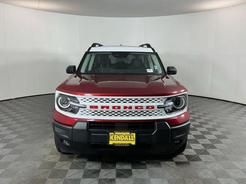 Ruby Red Metallic Tinted Clearcoat 2025 Ford Bronco Sport Heritage