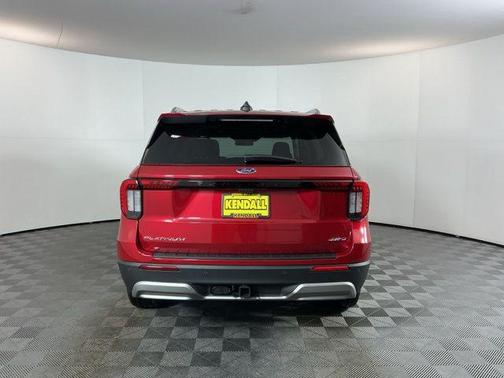 Rapid Red Metallic Tinted Clearcoat 2026 Ford Explorer Platinum