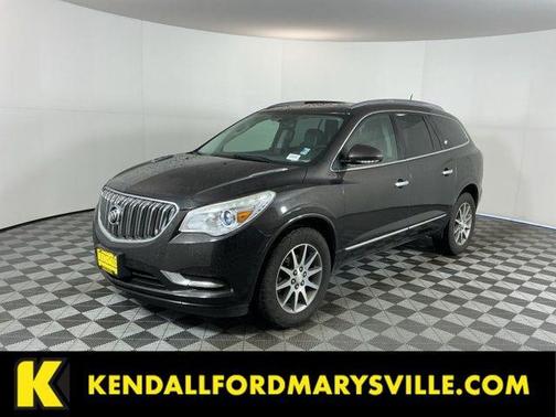 Carbon Black Metallic 2014 Buick Enclave Leather