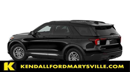 Agate Black Metallic 2026 Ford Explorer Active